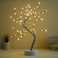 Load image into Gallery viewer, LED Tabletop Bonsai Tree Light Touch Battery/USB Operated D30
