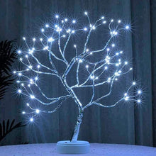 Load image into Gallery viewer, LED Tabletop Bonsai Tree Light Touch Battery/USB Operated D30
