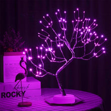 Load image into Gallery viewer, LED Tabletop Bonsai Tree Light Touch Battery/USB Operated D30
